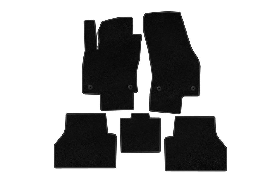 Ford Connect 2021– Premium textilmattor (Svart) Image