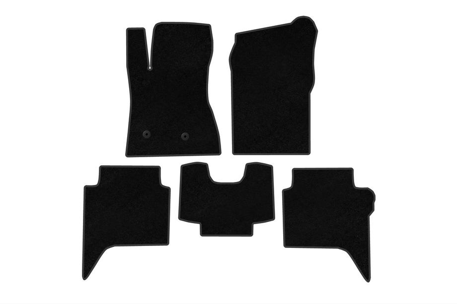 Ford Ranger 2022– Premium textilmattor (Svart) Image