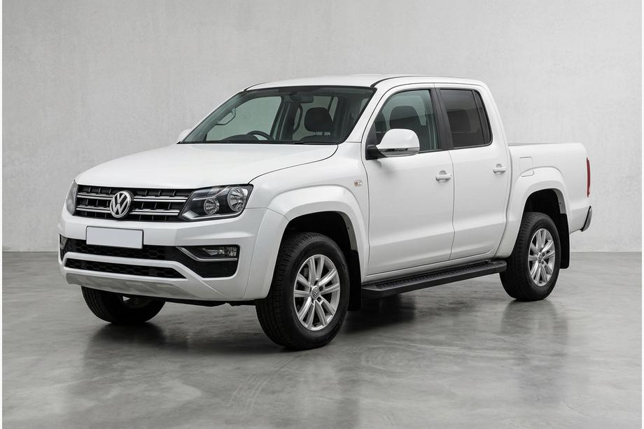 Volkswagen Amarok 2010–2022 Sidosteg Allmond Black (2 st, aluminium) Image