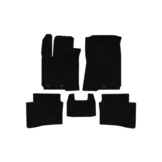 Premium textilmattor (Svart) foto 1