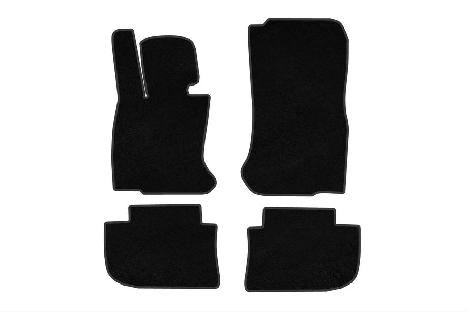 BMW 6-serien F12/F13/F06 2011–2018 Deluxe textilmattor (För F06, Svart) Image