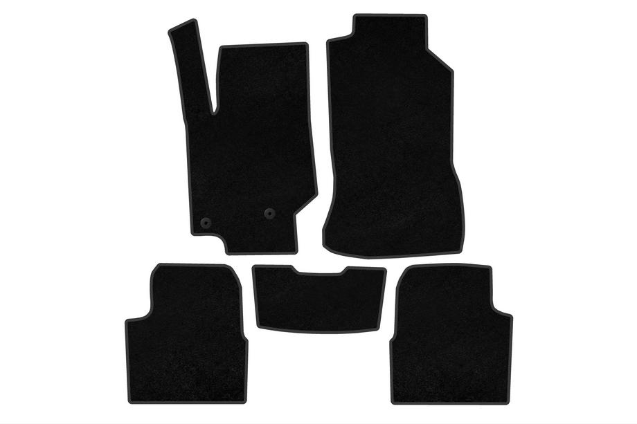 Citroen C4 X/e-C4 X 2022– Deluxe textilmattor (bensin, svart) Image