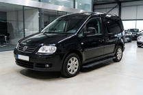 Volkswagen Caddy 2004–2010 Sidosteg Bosphorus Black (2 st, aluminium) foto 1