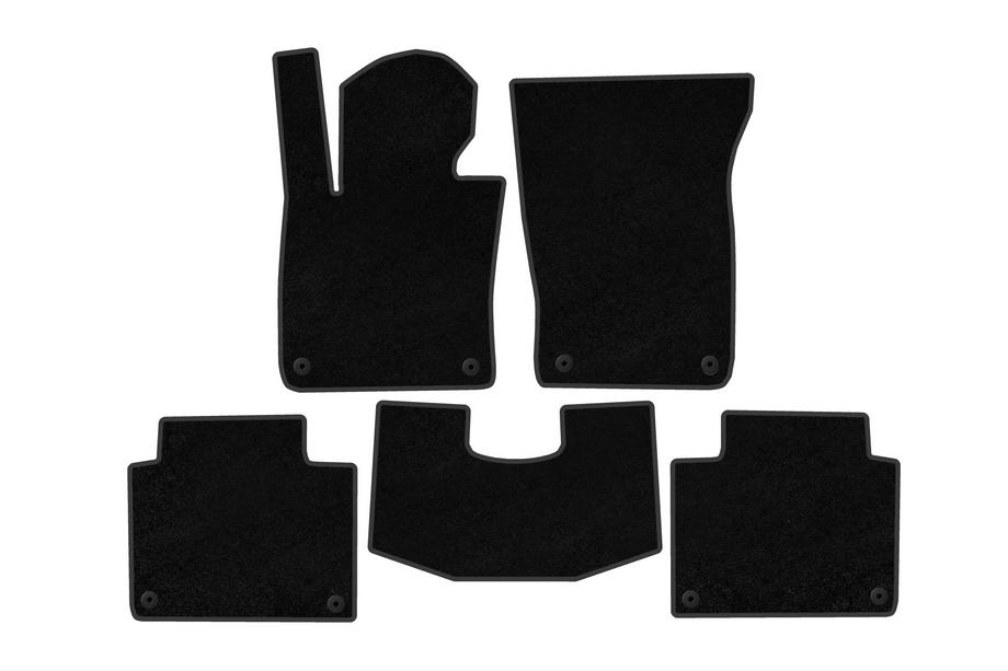 Volvo S90/V90 2016– Deluxe textilmattor (SW, svarta) Image
