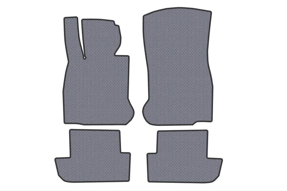 BMW 6-serien F12/F13/F06 2011–2018 Carsuit gummimattor (för F12/13, grå) Foto 1
