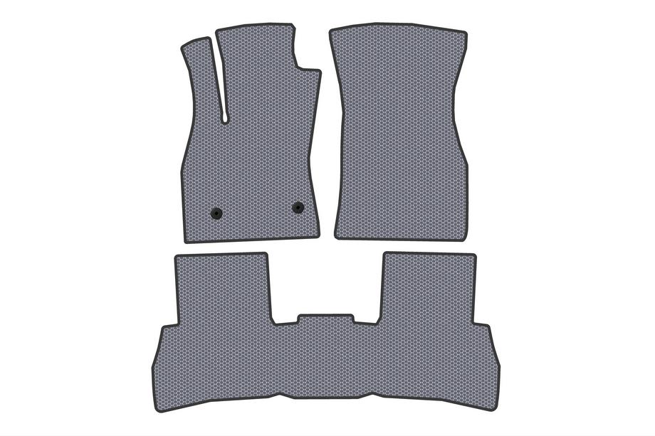 Fiat Doblo II 2010–2022 Gummimattor Carsuit V2 (2010-2015, grå) Image