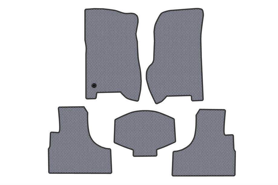 Jeep Cherokee/Liberty 2002–2007 Gummimattor Carsuit (Grå) Image