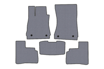 Mercedes S-class W221 2005–2013 Gummimattor Carsuit (Short, Grå) foto 1