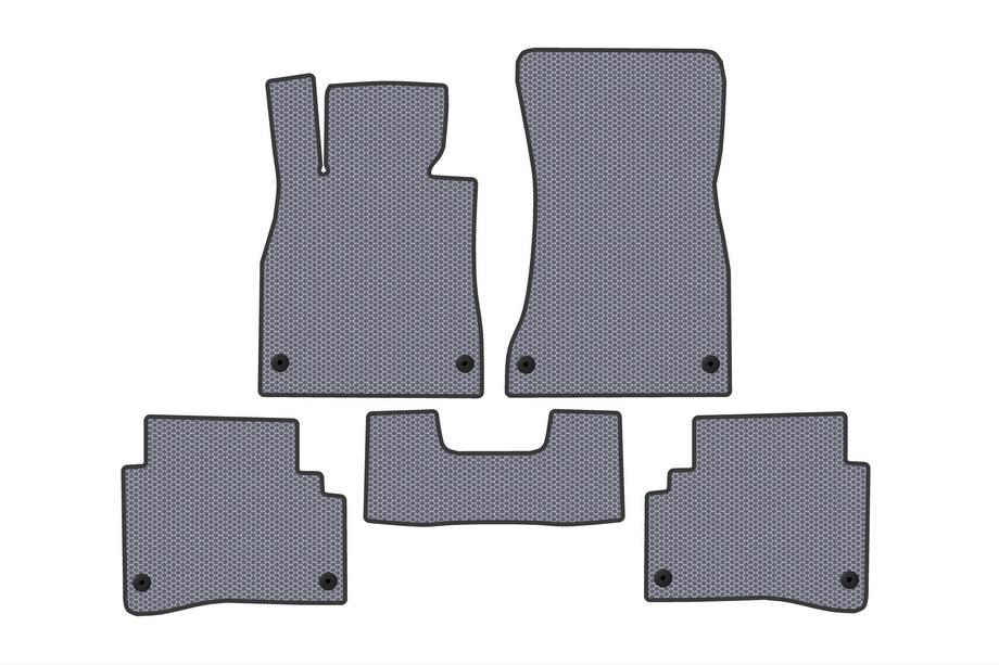 Mercedes S-class W222 2013–2022 Gummimattor Carsuit (Short, Grå) Image