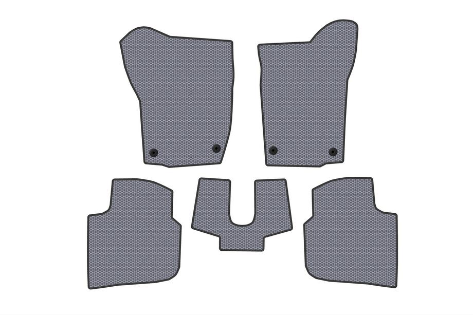 Seat Toledo 2012–2019 Gummimattor Carsuit (Grå) Image