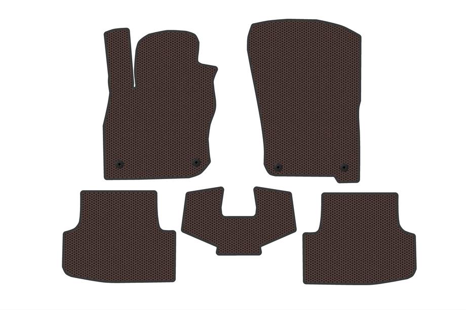 Audi A3 2020– Gummimattor Carsuit (Sedan, bruna) Image