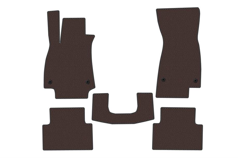 Audi A5 2024– Gummimattor Carsuit V2 (Sedan, brun) Image