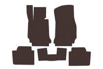BMW 4-serie F32/F33/F36 2012–2020 Gummimattor Carsuit för F36, brun foto 1