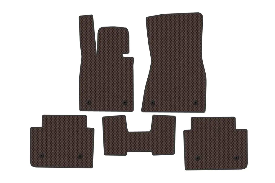 BMW 5/i5-serie G60/G60E/G61 2023– Carsuit gummimattor för kupén (för i5 G60E, brun) Image