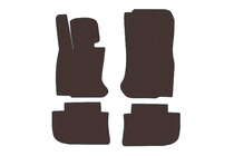 BMW 6-serien F12/F13/F06 2011–2018 Carsuit gummimattor (för F06, brun) foto 1