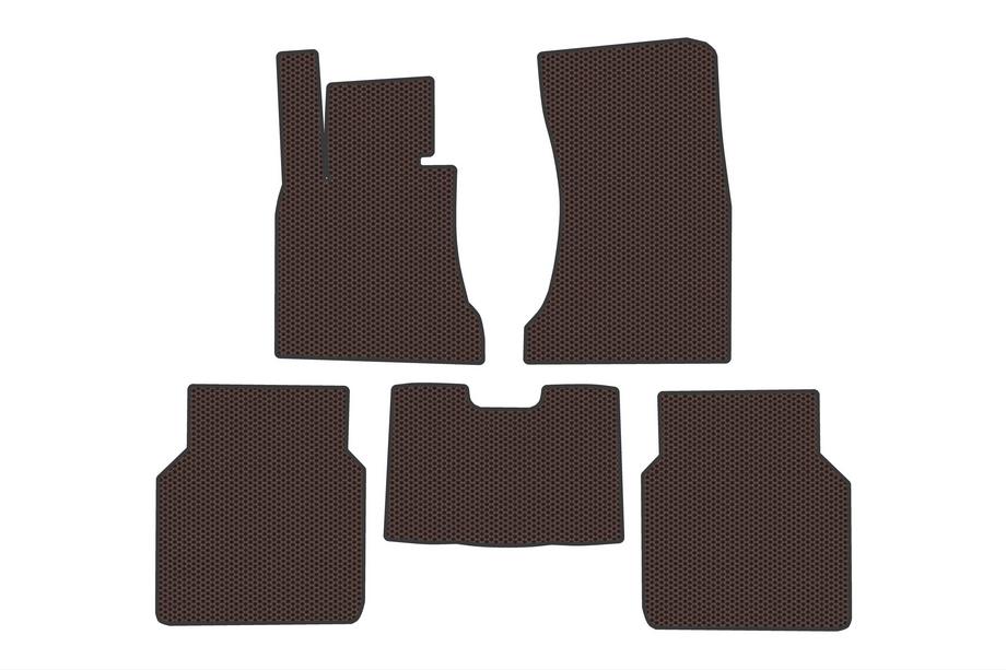 BMW 7-serien E65/66 2001–2008 Gummimattor Carsuit (för E66, brun) Image