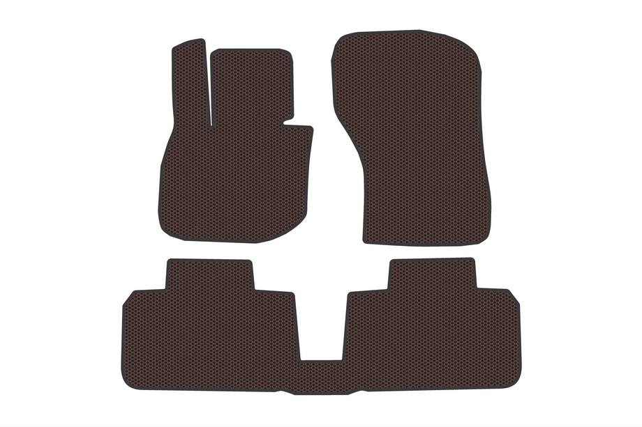 BMW X2 (U10) 2023– Carsuit gummimattor (för IX2, bruna) Image