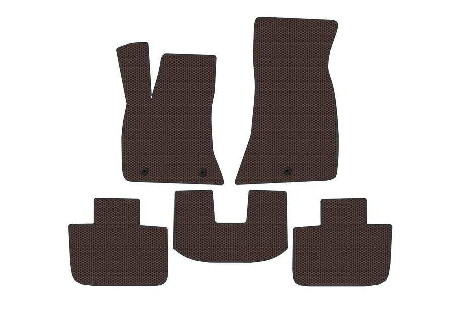 Chrysler C300 2011–2023 Gummimattor Carsuit V2 (Brun) Image