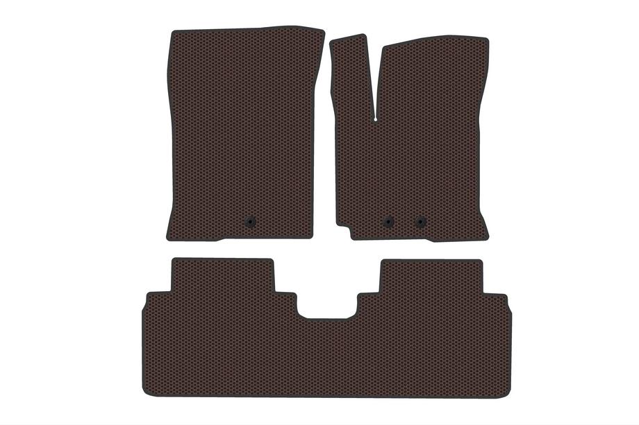 Hyundai IX-20 2010–2019 Gummimattor Carsuit (Brun) Image