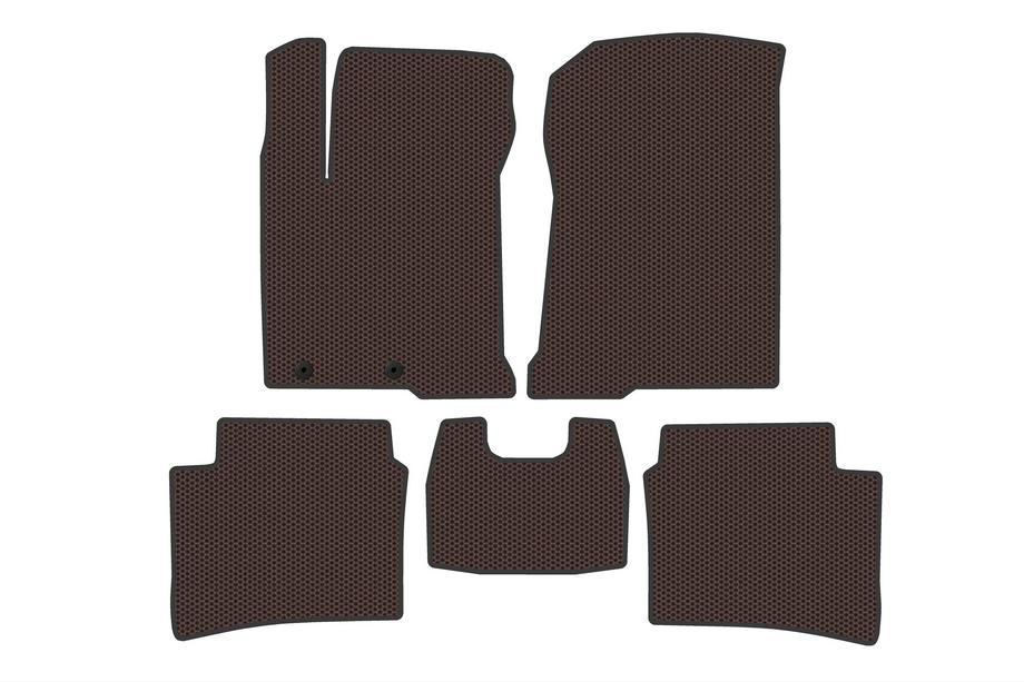 Hyundai I-20 2020– Gummimattor Carsuit (Brun) Image