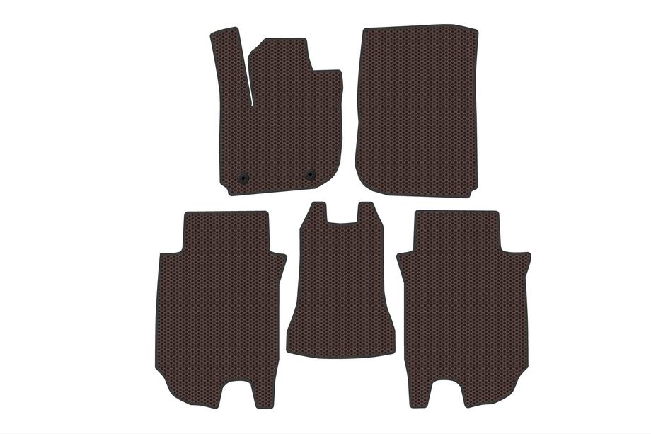 Honda HR-V 2021– Gummimattor Carsuit (Electro, Brun) Image