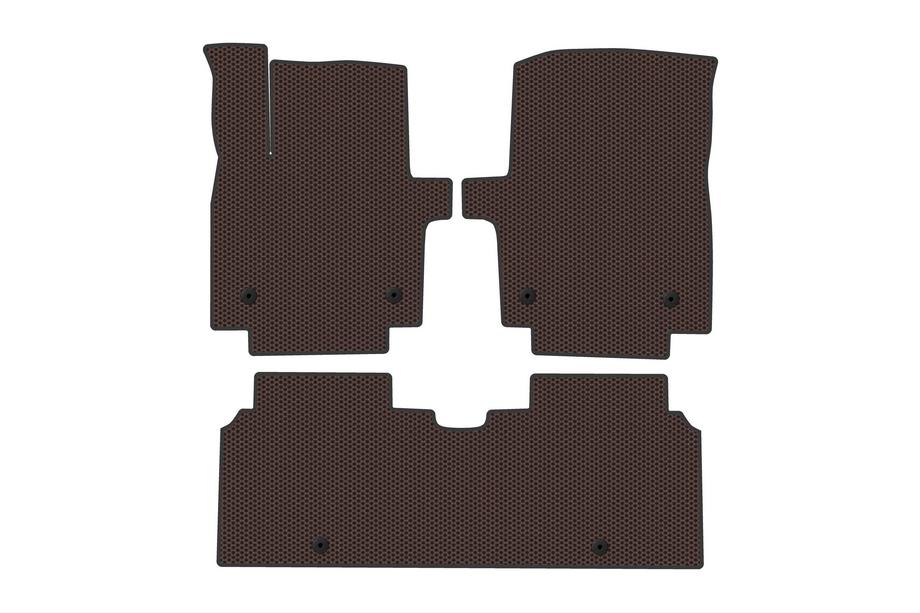 Kia EV6 2021– Gummimattor Carsuit (Brun) Image