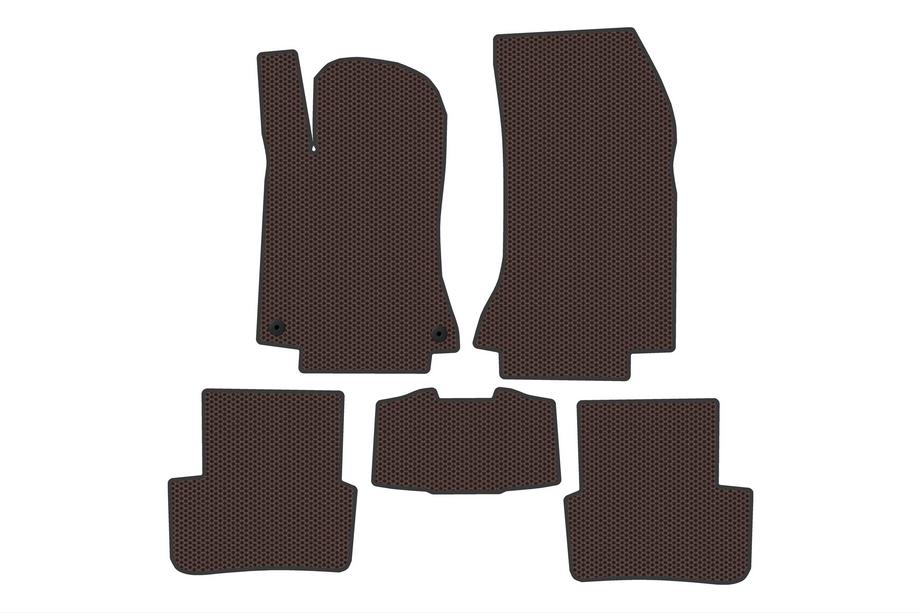 Mercedes B-class W246 2011–2018 Gummimattor Carsuit (Brun) Image