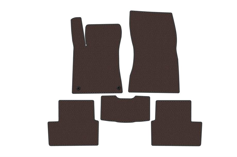 Mercedes CLA C118 2019– Gummimattor Carsuit (SD, brun) Image