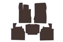 Mercedes S-klass W220 1998–2005 Gummimattor Carsuit (Long, Brun) foto 1