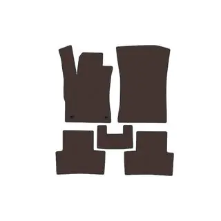 Carsuit gummimattor (Benzin, brun)