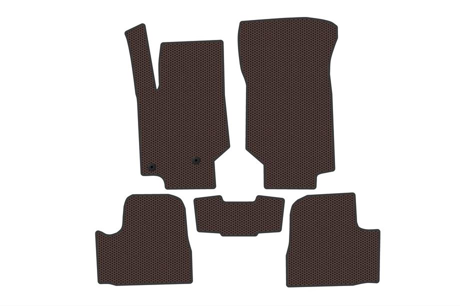 Peugeot 208 2019– Carsuit gummimattor (Benzin, brun) Image