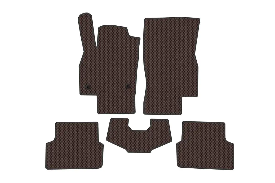 Skoda Fabia 2021– Gummimattor Carsuit (HB, brun) Image
