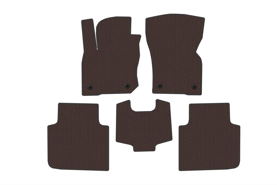 Skoda Kodiaq 2023– Gummimattor Carsuit (Brun) Image