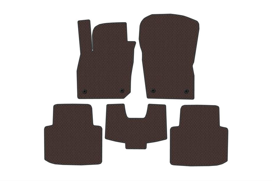 Skoda Superb 2024– Gummimattor Carsuit (SD, brun) Image