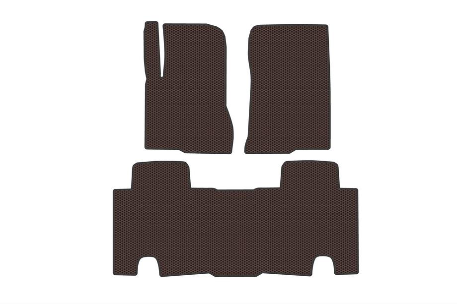 SsangYong Musso II 2018– Gummimattor Carsuit (Brun) Image
