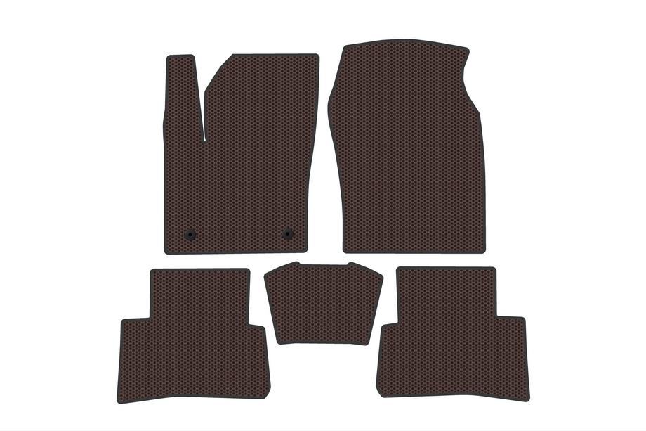 Toyota C-HR 2023– Gummimattor Carsuit (Brun) Image