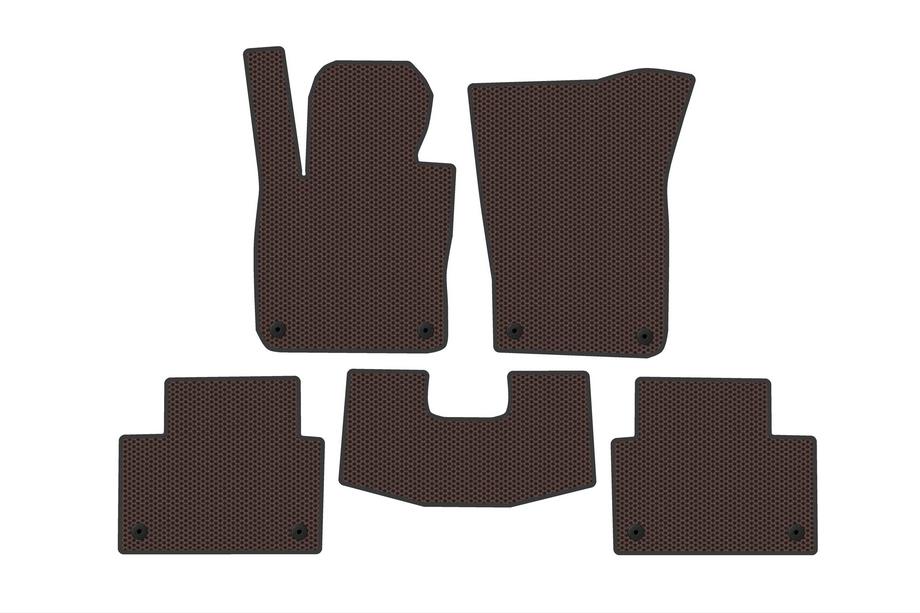 Volvo V60 2019– Gummimattor Carsuit (SW, Brun) Image