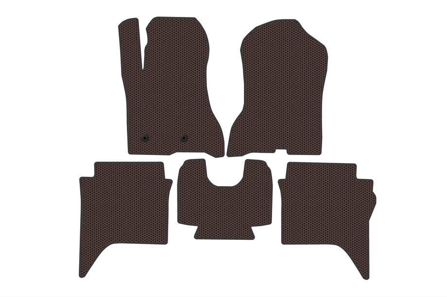 Volkswagen Amarok 2022– Gummimattor Carsuit (Brun) Image