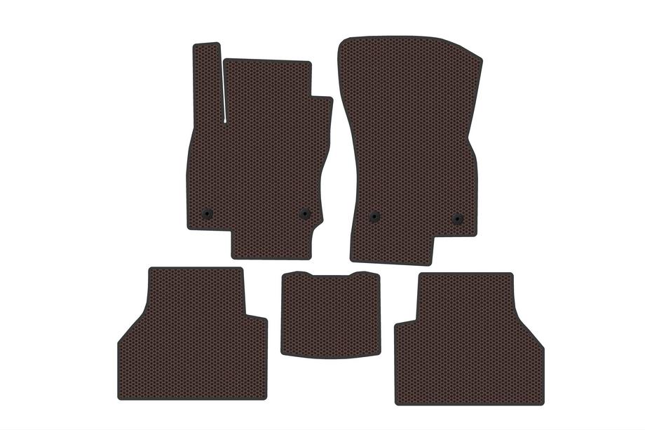 Volkswagen Caddy 2020– Gummimattor Carsuit (Brun) Image
