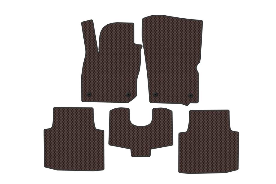 Volkswagen Passat B9 2023– Gummimattor Carsuit (SW, Brun) Image