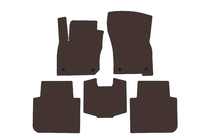 Volkswagen Tayron 2024– Gummimattor Carsuit (Brun) foto 1