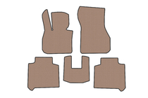 BMW 2-serien Active Tourer F45/F46 2014–2021 Carsuit gummimattor till kupén (2 rader, för F46, beige) foto 1