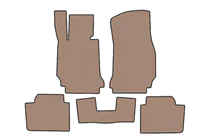 BMW 4-serie F32/F33/F36 2012–2020 Gummimattor Carsuit (för F36, beige) foto 1