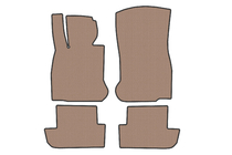 BMW 6-serien F12/F13/F06 2011–2018 Gummimattor Carsuit (för F12/13, beige) foto 1