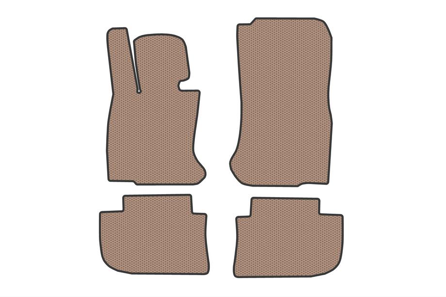 BMW 6-serien F12/F13/F06 2011–2018 Gummimattor Carsuit (för F06, beige) Foto 1