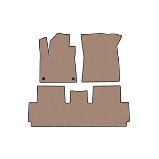 Carsuit gummimattor (för Grand, 2 rader, beige) Citroen C-4 Picasso 2013–2022 foto 1