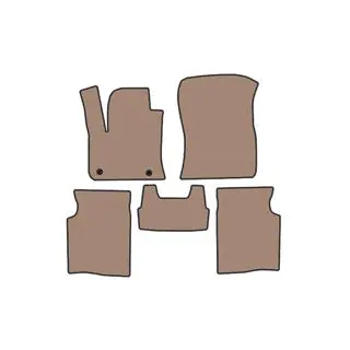 Gummimattor Carsuit (Електро, beige)