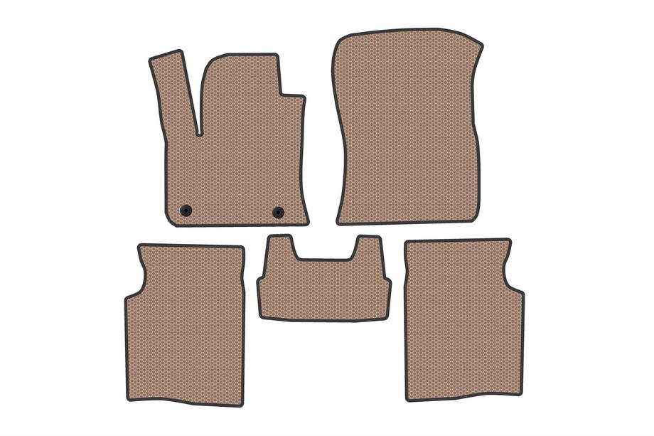 Citroen C4 X/e-C4 X 2022– Gummimattor Carsuit (Електро, beige) Foto 1