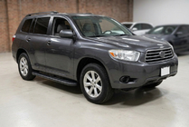 Toyota Highlander 2008–2013 Sidosteg Bosphorus Black (2 st, aluminium) foto 1