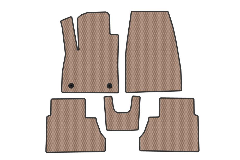 Ford Courier 2023– Gummimattor Carsuit (Beige) Image